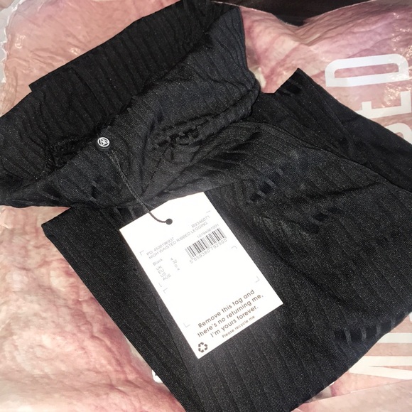 ‼️Missguided 2 for 25‼️ Rib High Waisted Leggings - Picture 3 of 4